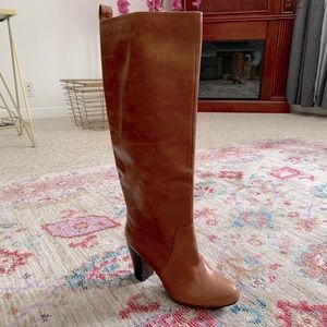 Elaine Turner Knee High Leather Boots